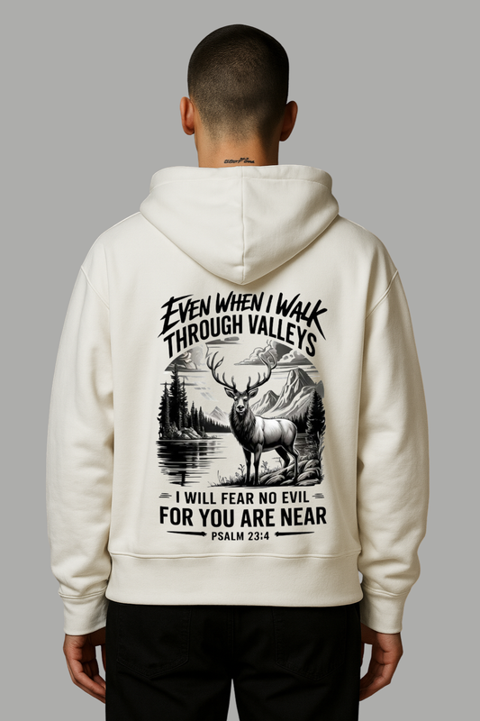 CHRISTFULL Hoodie "EVEN WHEN I WALK"