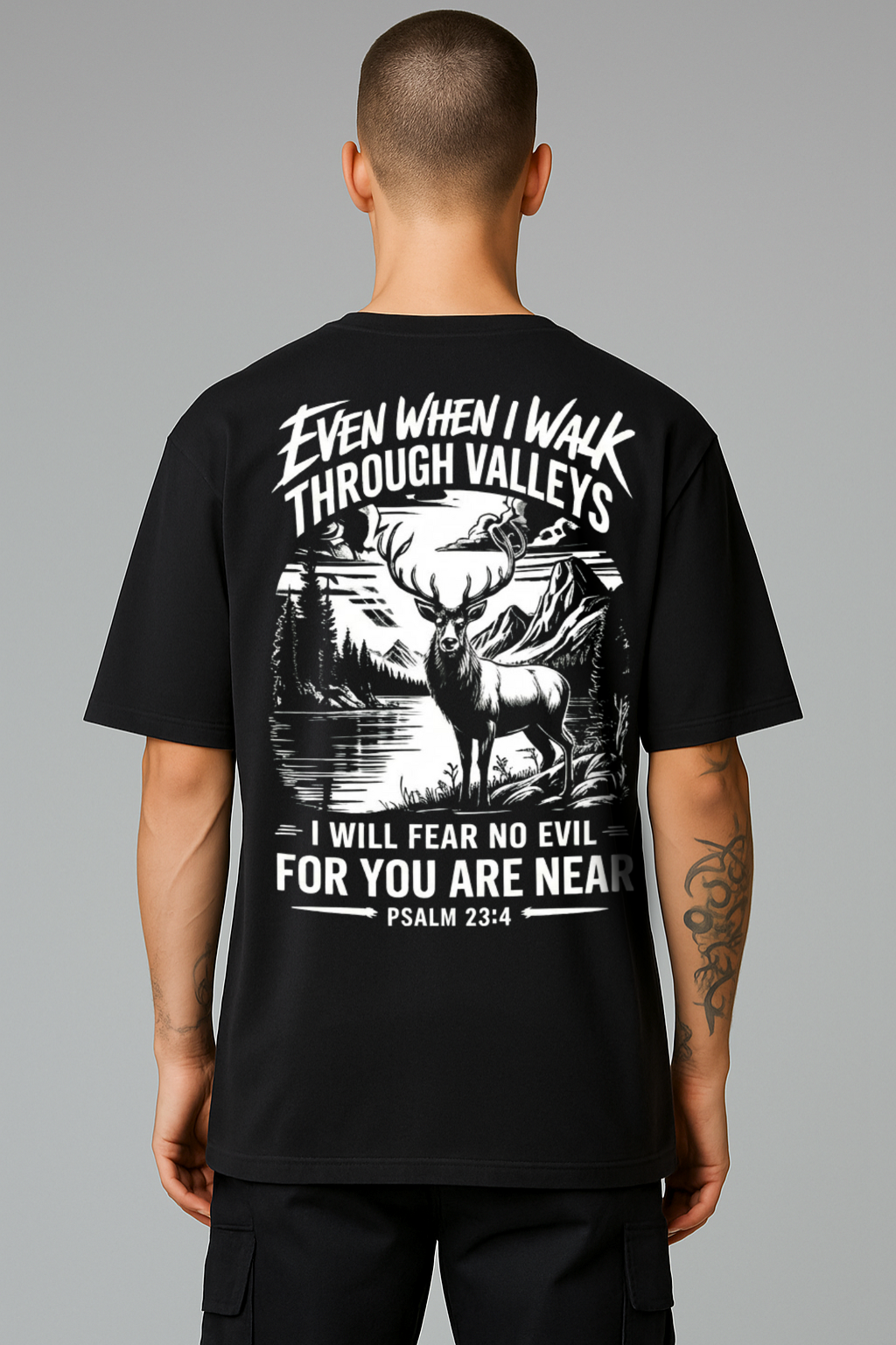 CHRISTFULL Shirt "EVEN WHEN I WALK"