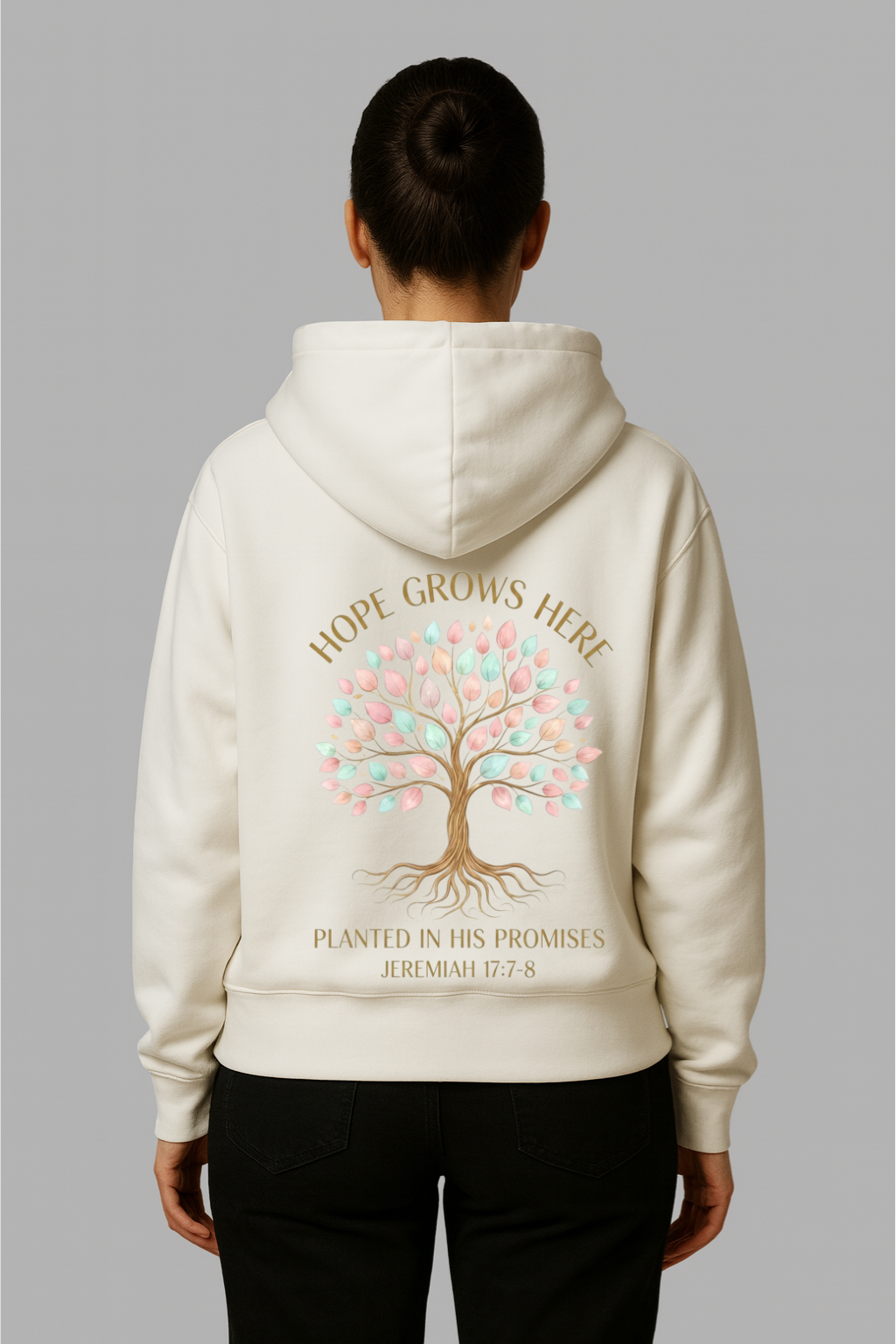 CHRISTFULL Hoodie "HOPE GROWS HERE"