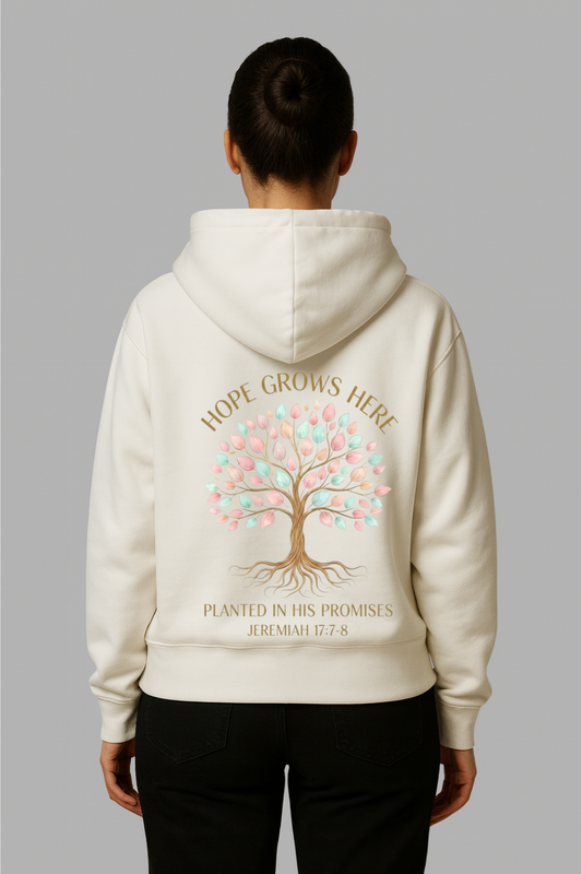 CHRISTFULL Hoodie "HOPE GROWS HERE"