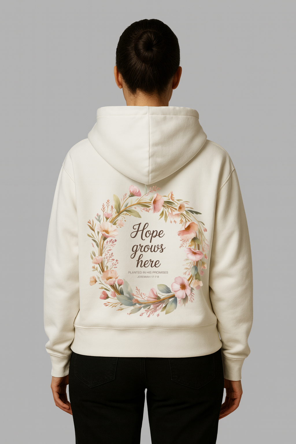 CHRISTFULL Hoodie "HOPE GROWS HERE"