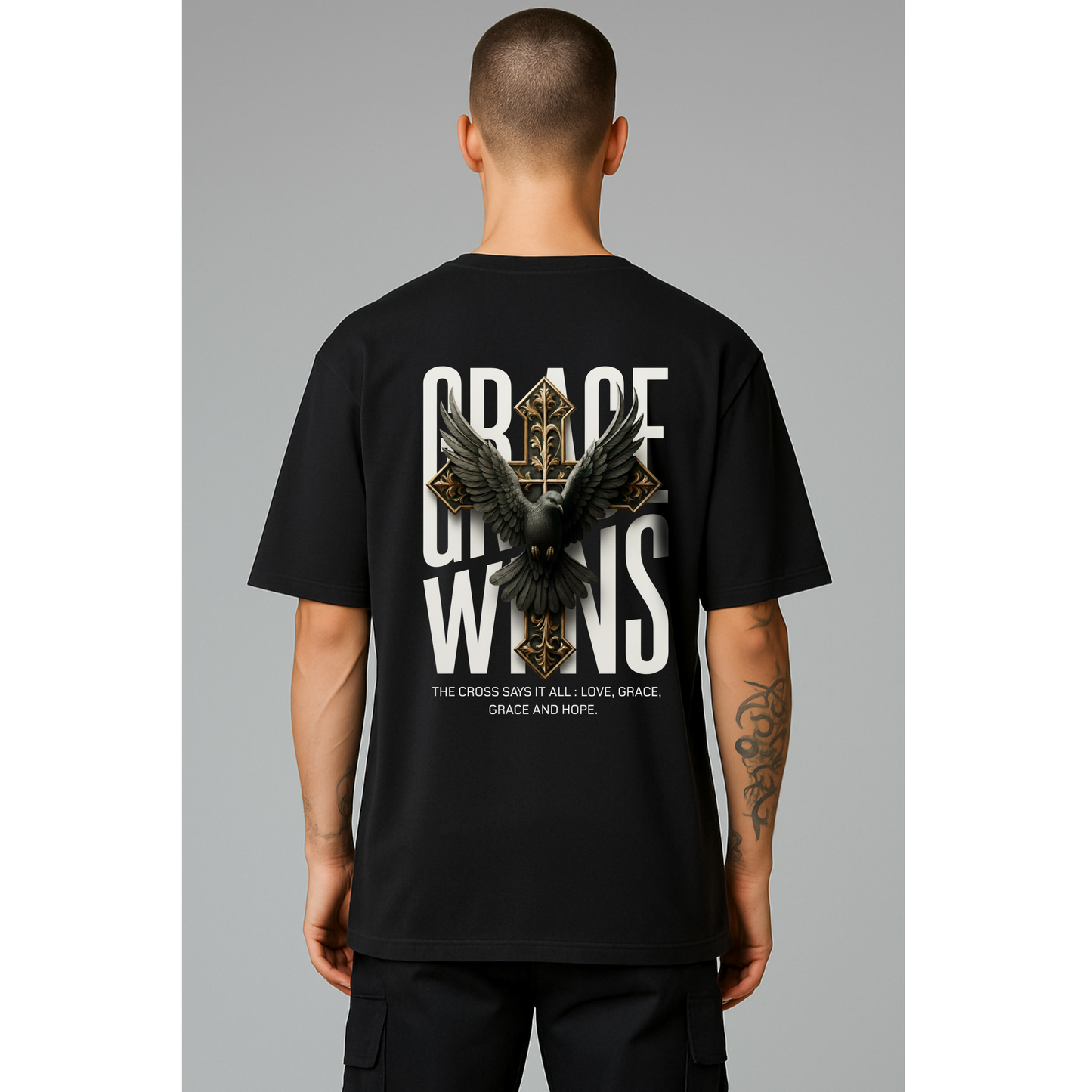 CHRISTFULL Shirt "GRACE WINS"